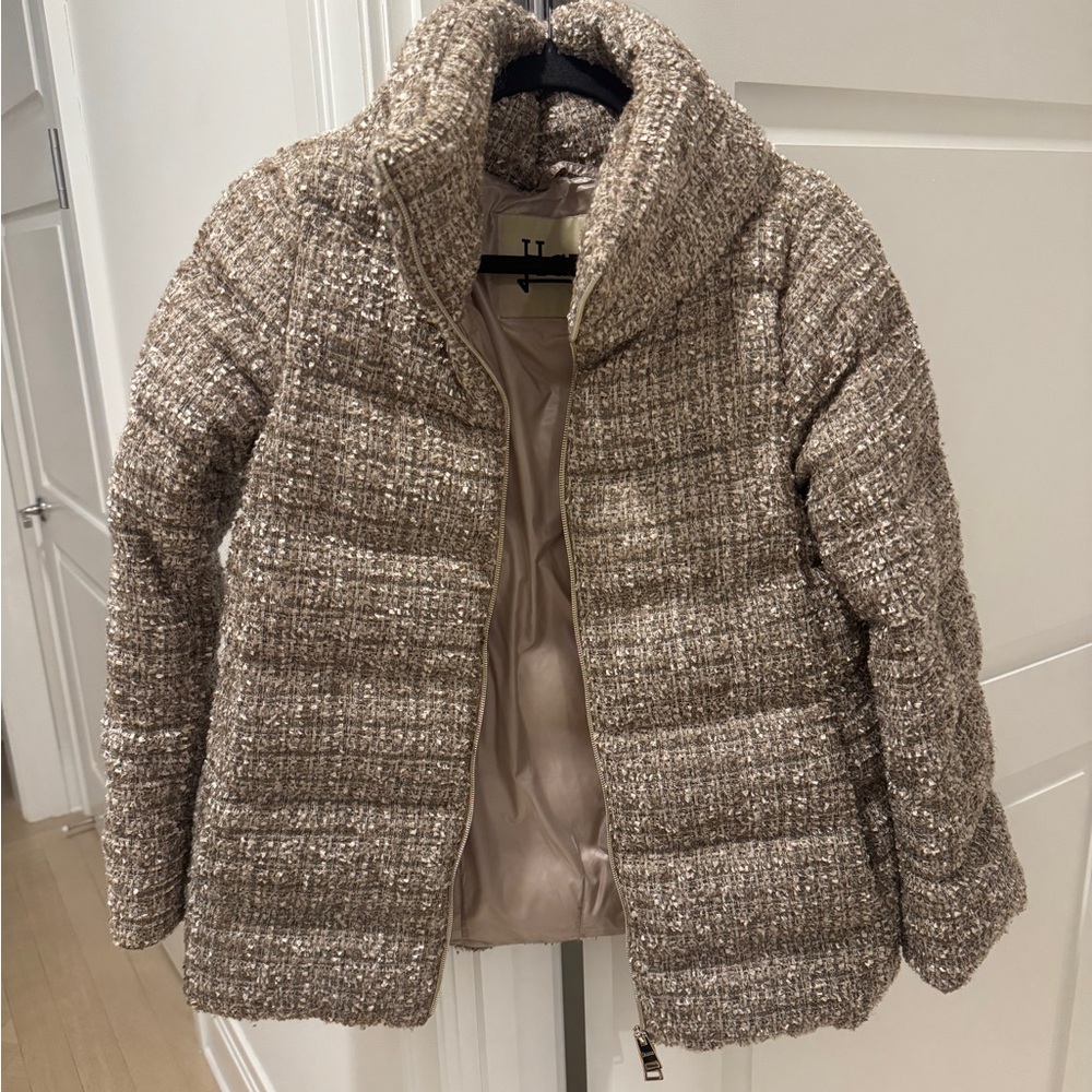 Herno Women's Beige Puffer Jacket